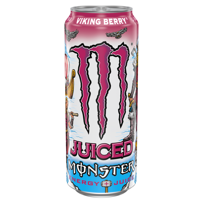 Gazowany napój energetyczny Viking berry