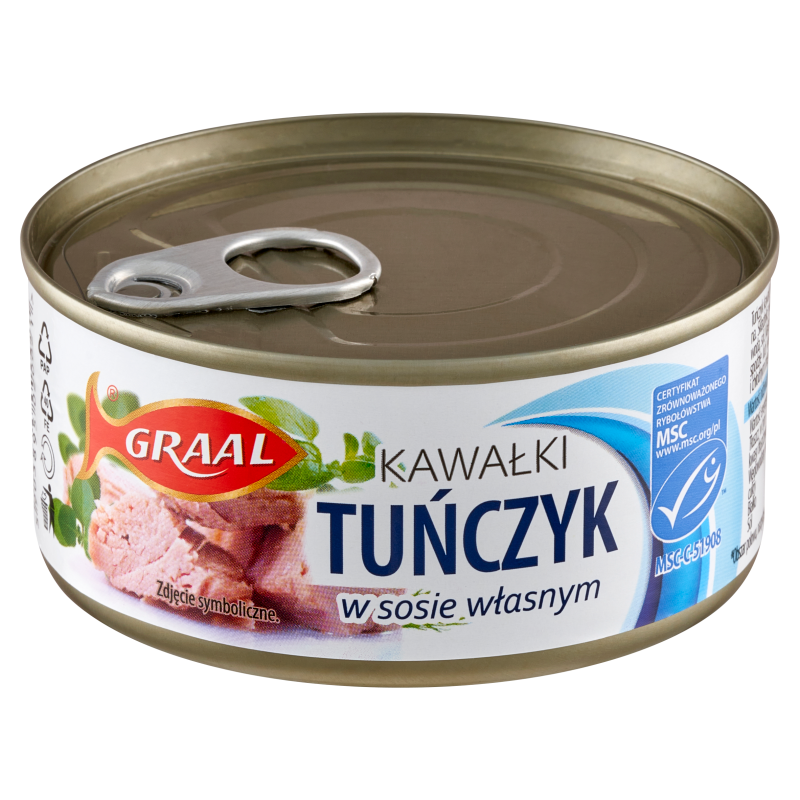 Tuńczyk - kawałki w sosie własnym