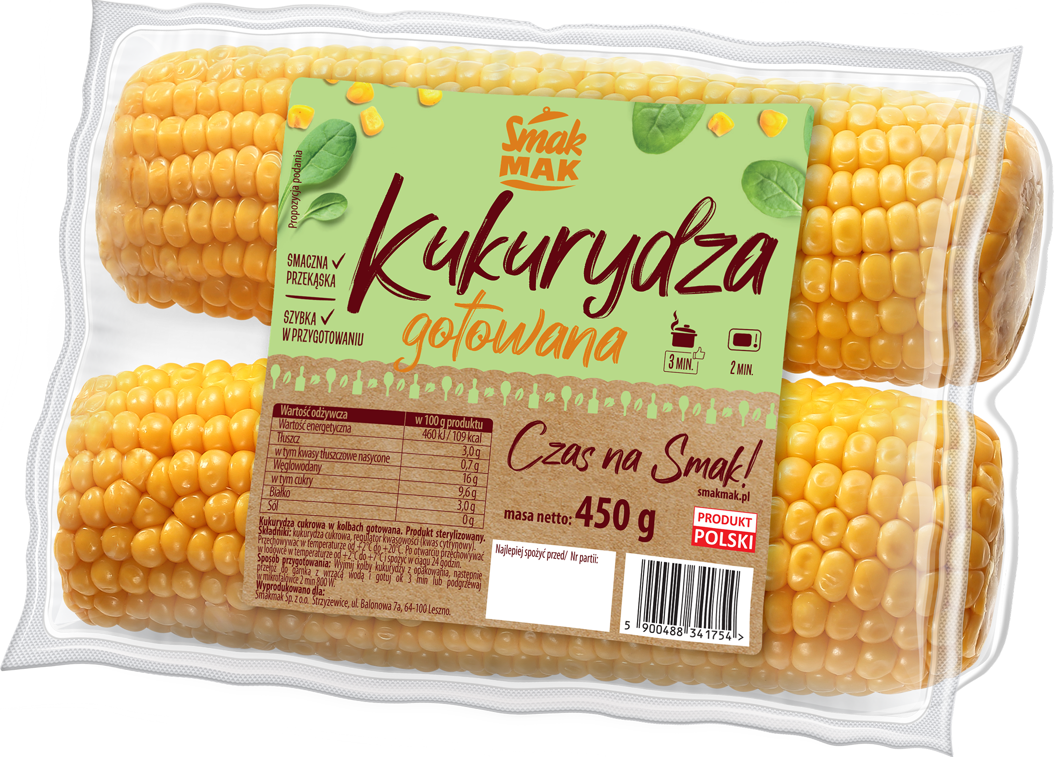 Kukurydza gotowana