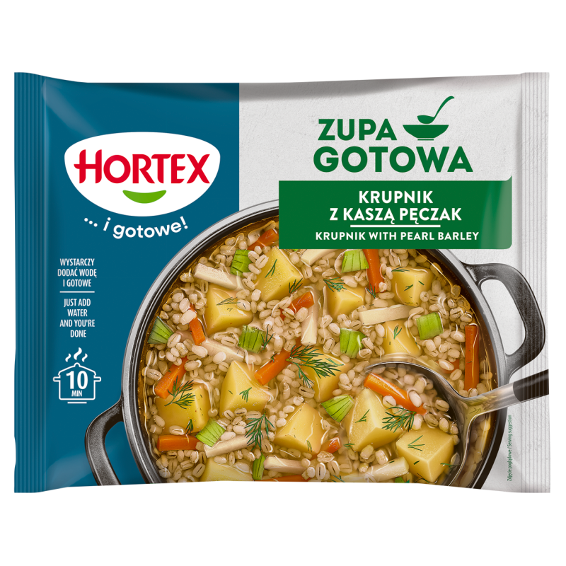 Gotowa zupa krupnik z pęczakiem