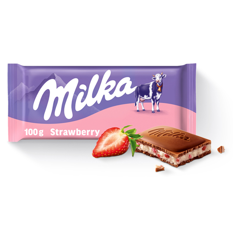 Czekolada mleczna Strawberry Yoghurt