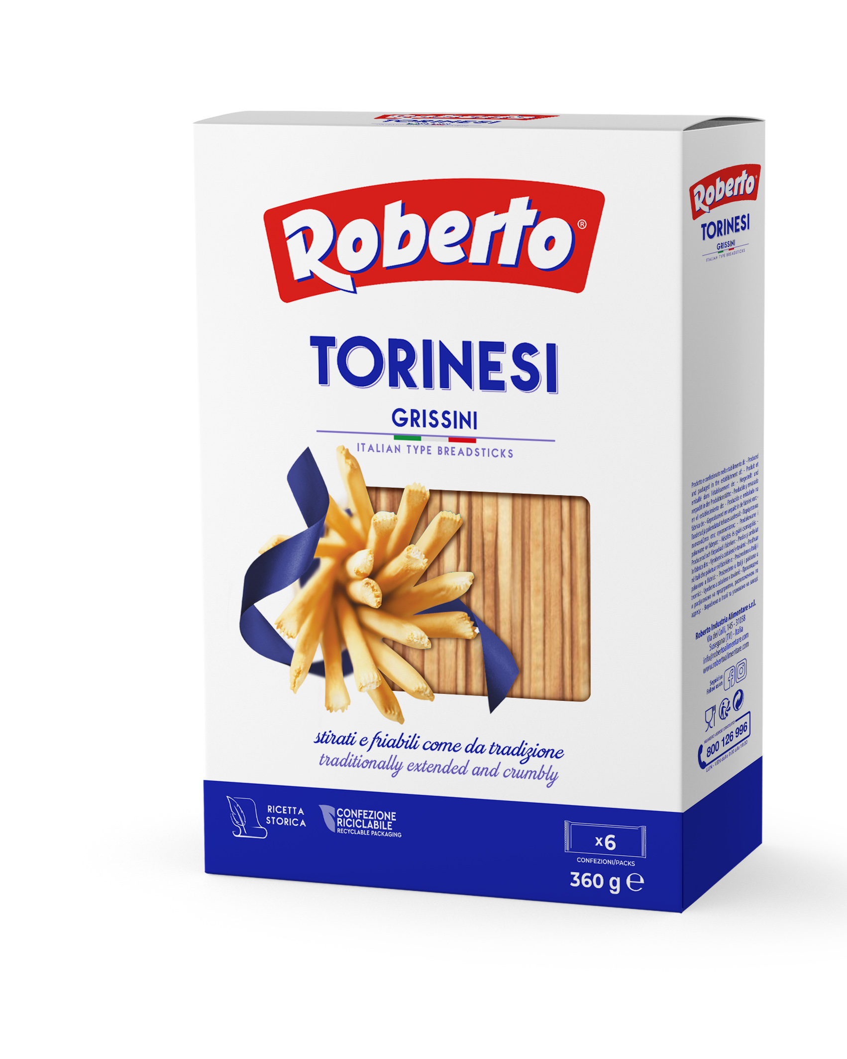 Grissini Torinesi - cienkie paluszki