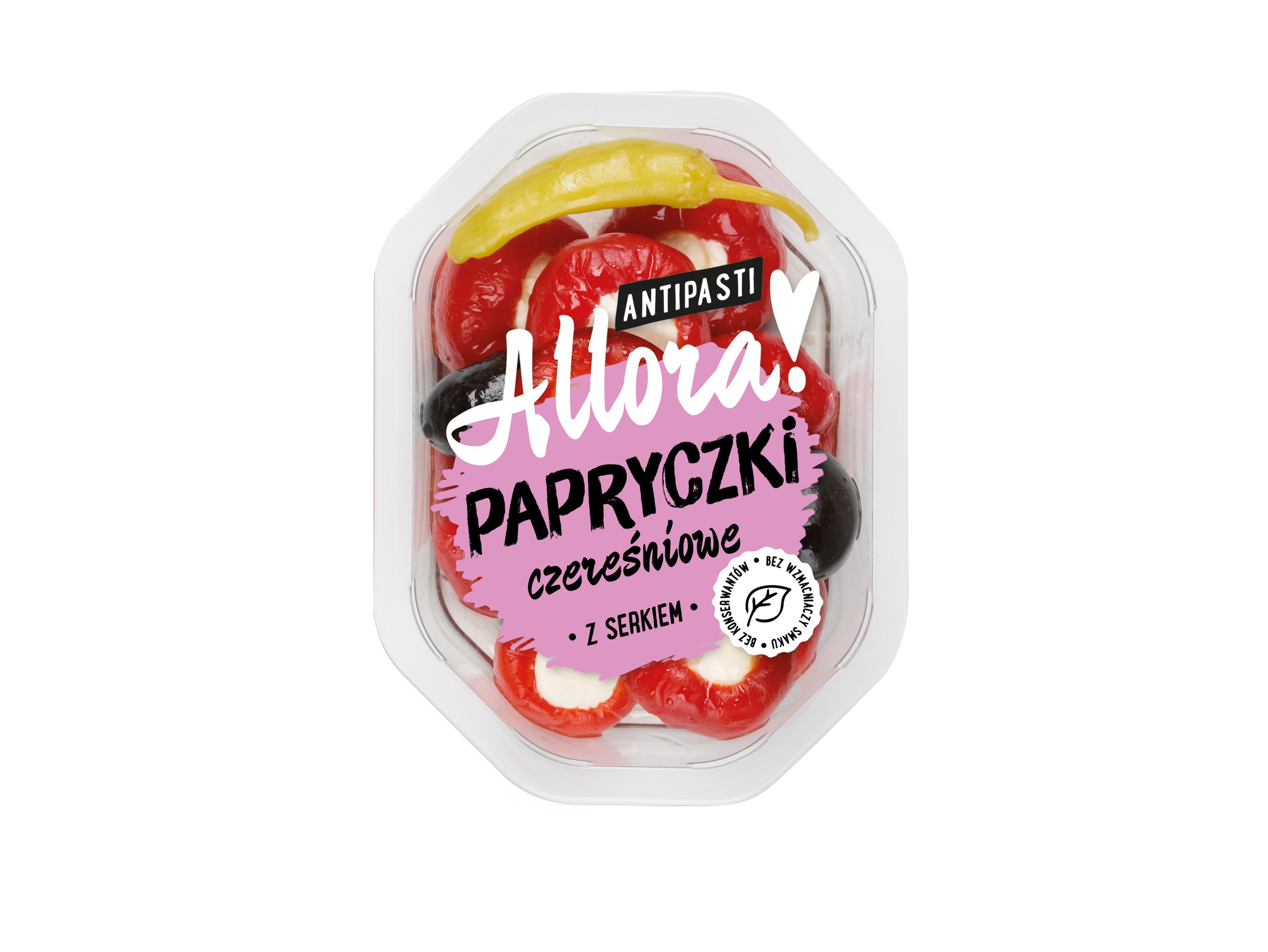 Papryczki czereśniowe z serkiem
