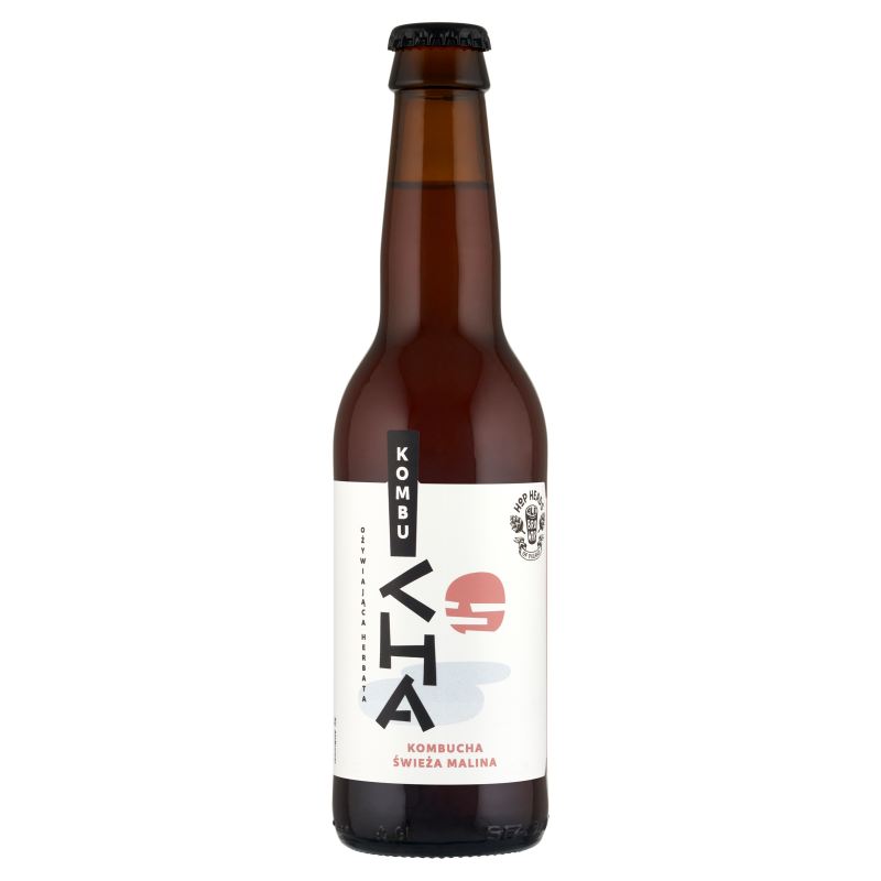 Kombucha świeża malina