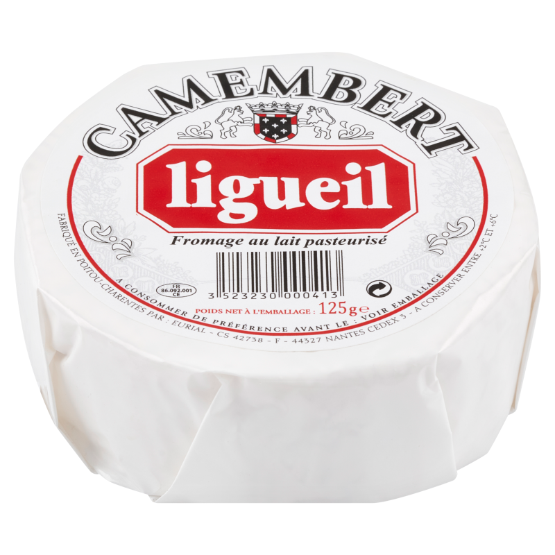 Ser Camembert z porostem białej pleśni