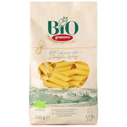Makaron pennoni rigati (pióra) BIO