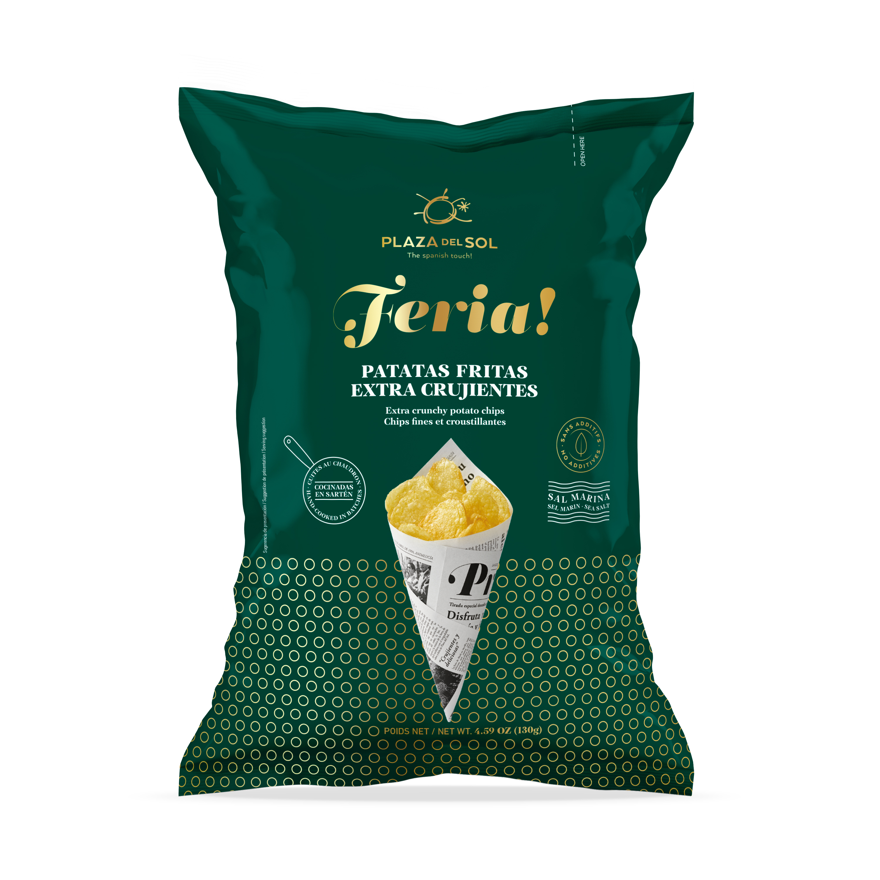 Chipsy ziemniaczane extra chrupiące (bezglutenowe)