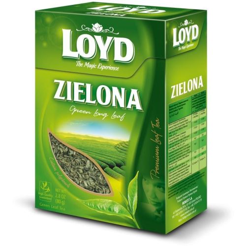 Herbata zielona liściasta