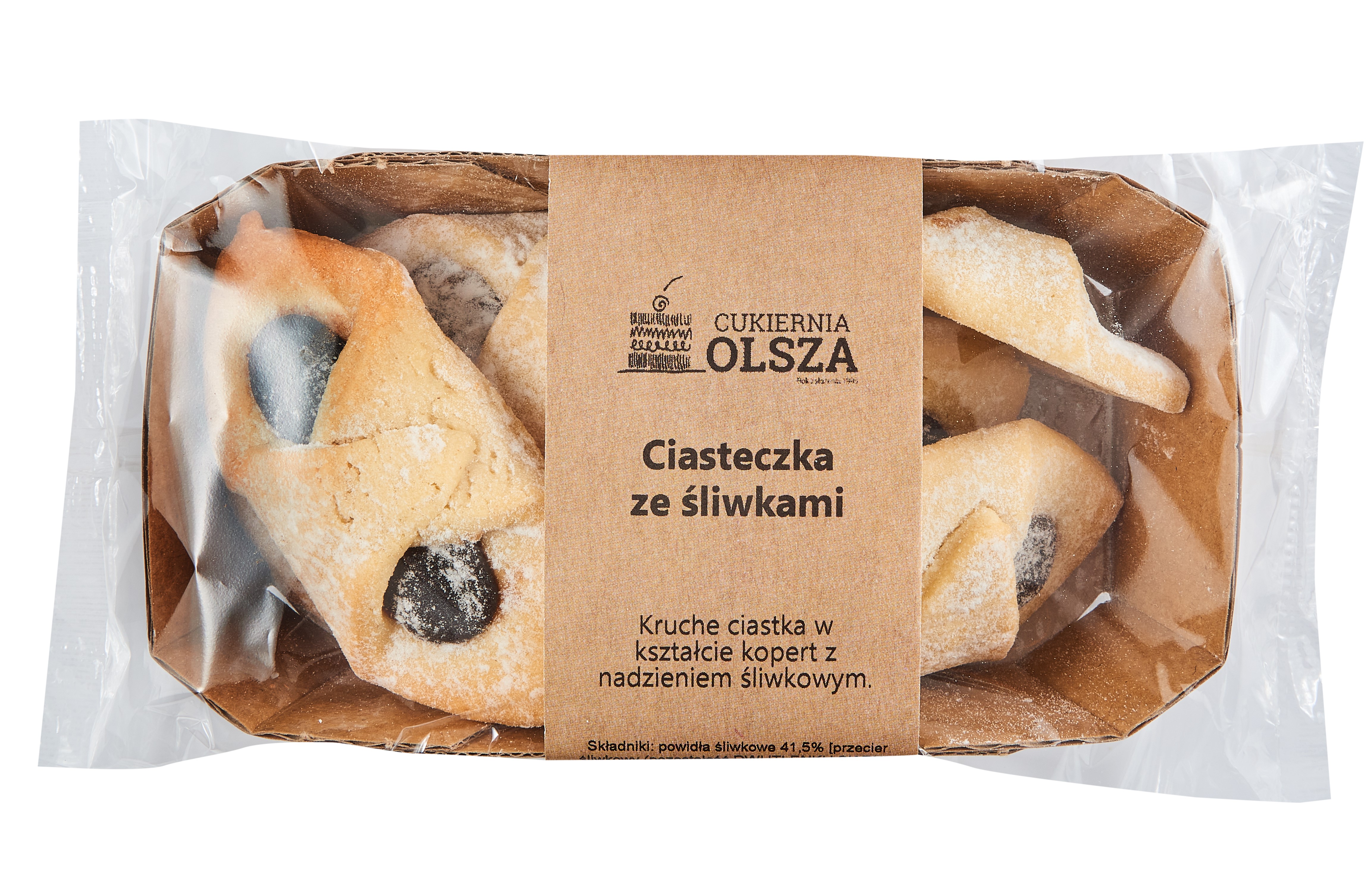 Ciasteczka maślane ze śliwkami