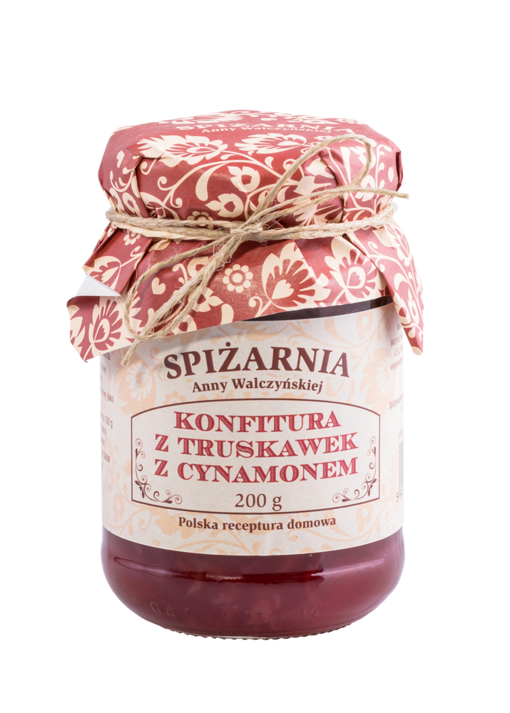 Konfitura z truskawek z cynamonem