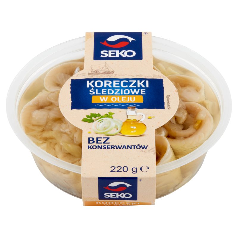 Koreczki śledziowe w oleju