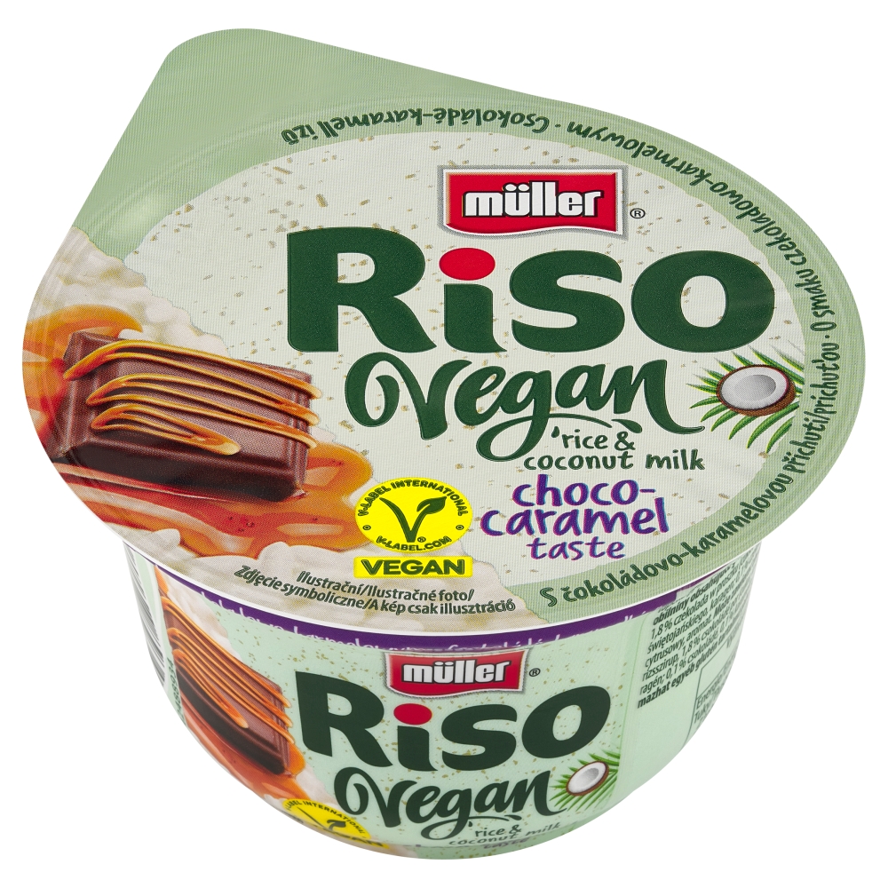 Vegan Deser ryżowy o smaku czekoladowo-karmelowym
