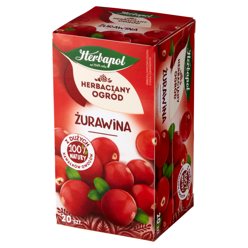 Herbatka owocowo-ziołowa Żurawina 20 torebek
