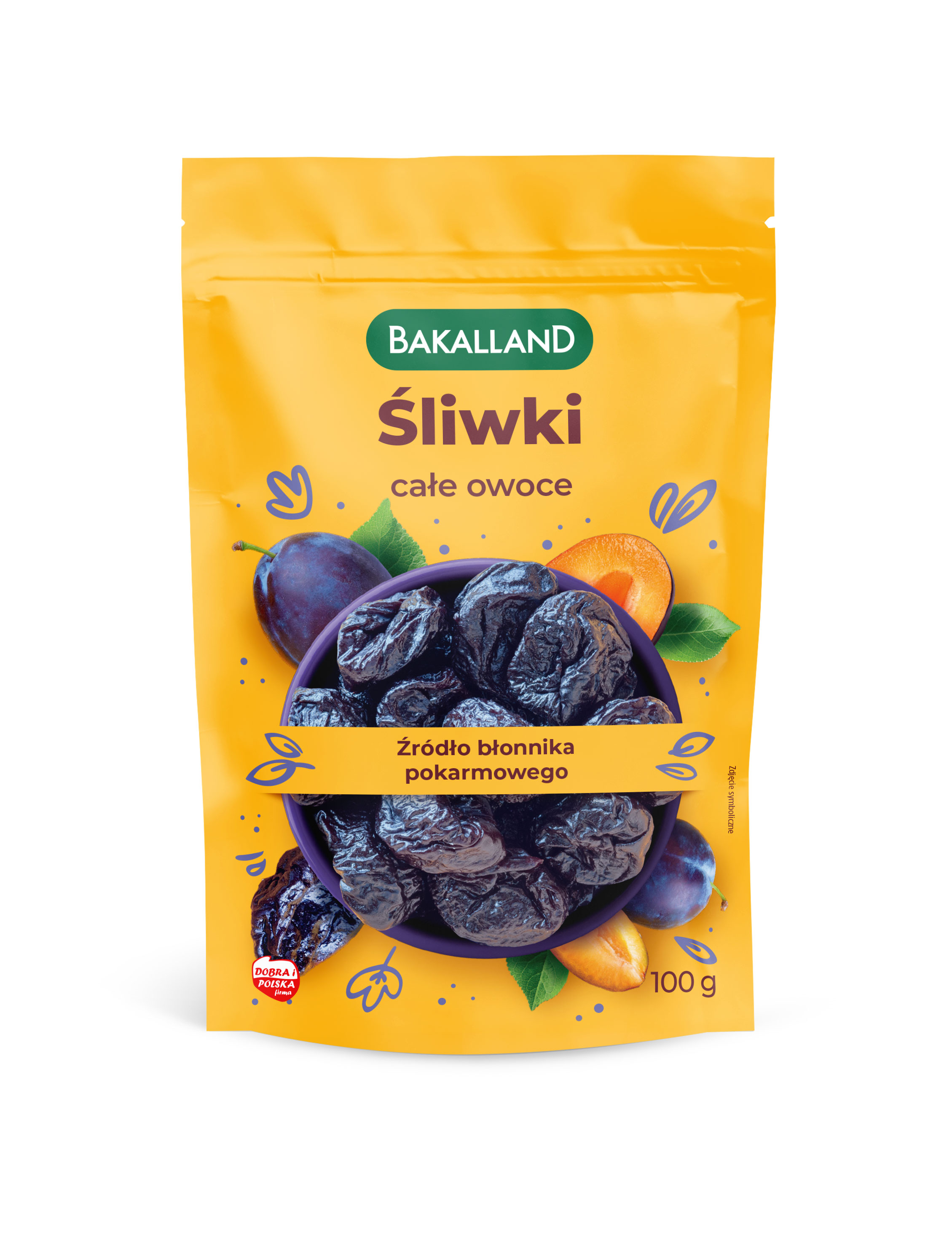 Śliwki suszone (całe owoce)