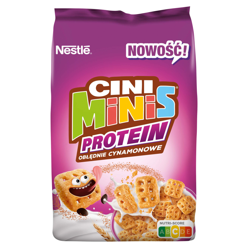 Płatki śniadaniowe cynamonowe Cini Minis Protein