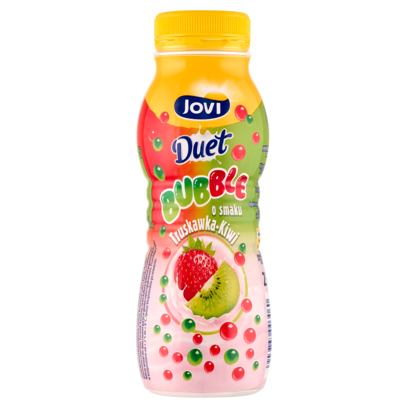 Napój jogurtowy Bubble o smaku truskawka-kiwi