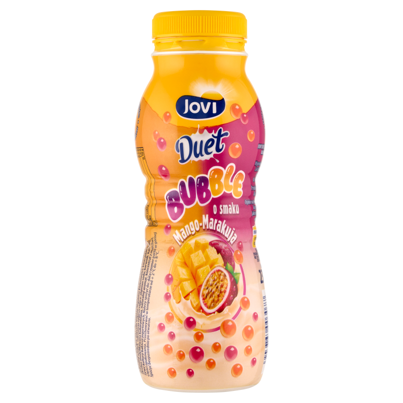 Napój jogurtowy Bubble o smaku mango - marakuja