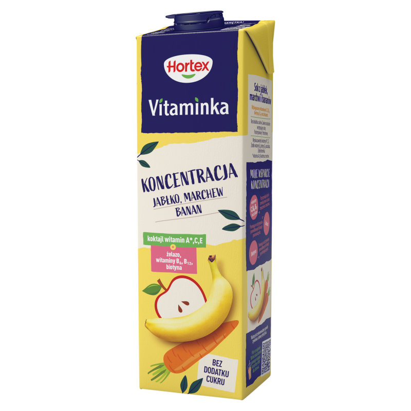 Sok marchwiowo-jabłkowo-bananowy