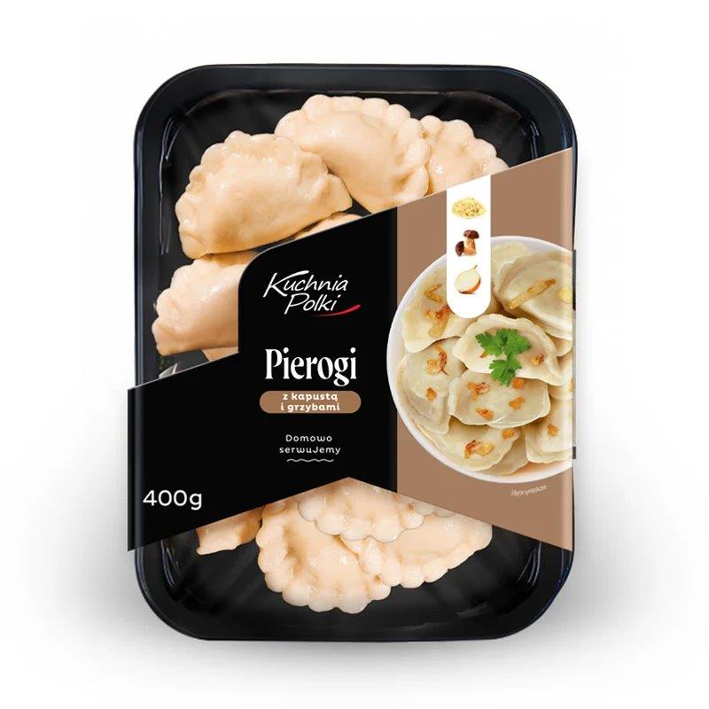 Pierogi z kapustą i grzybami