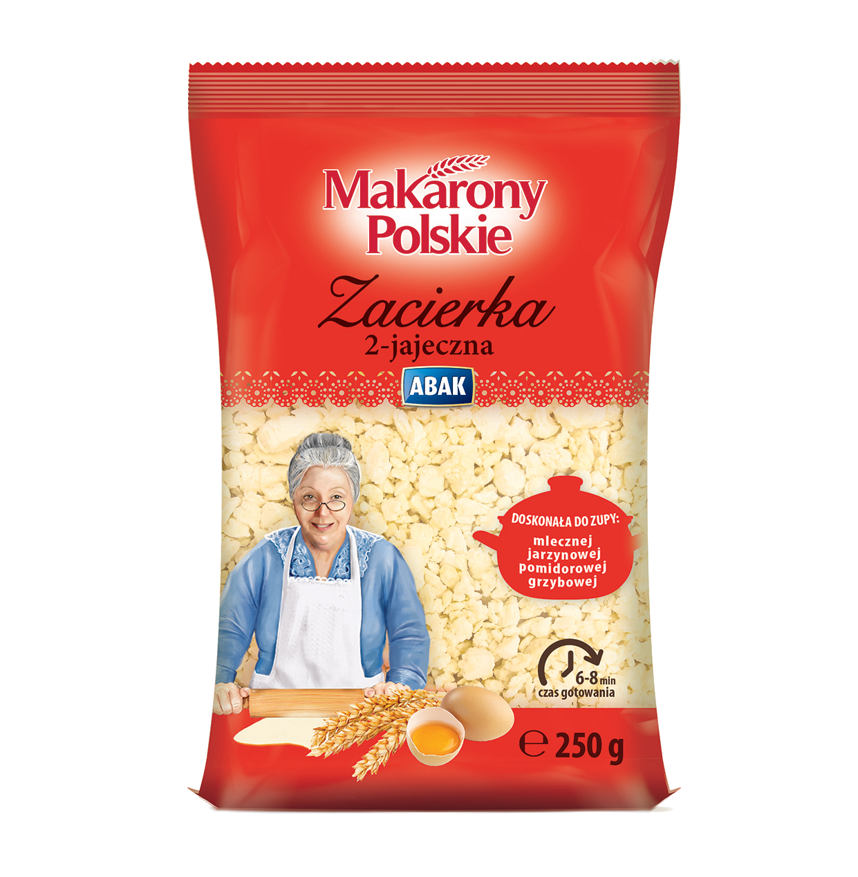 Zacierka - makaron 2-jajeczny