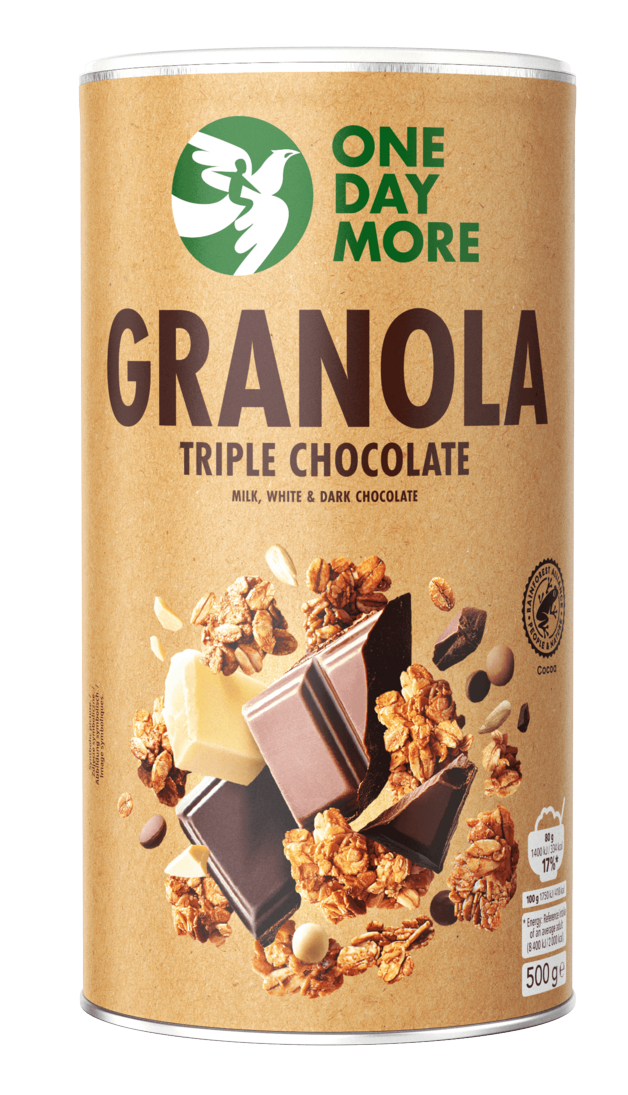 Granola potrójnie czekoladowa