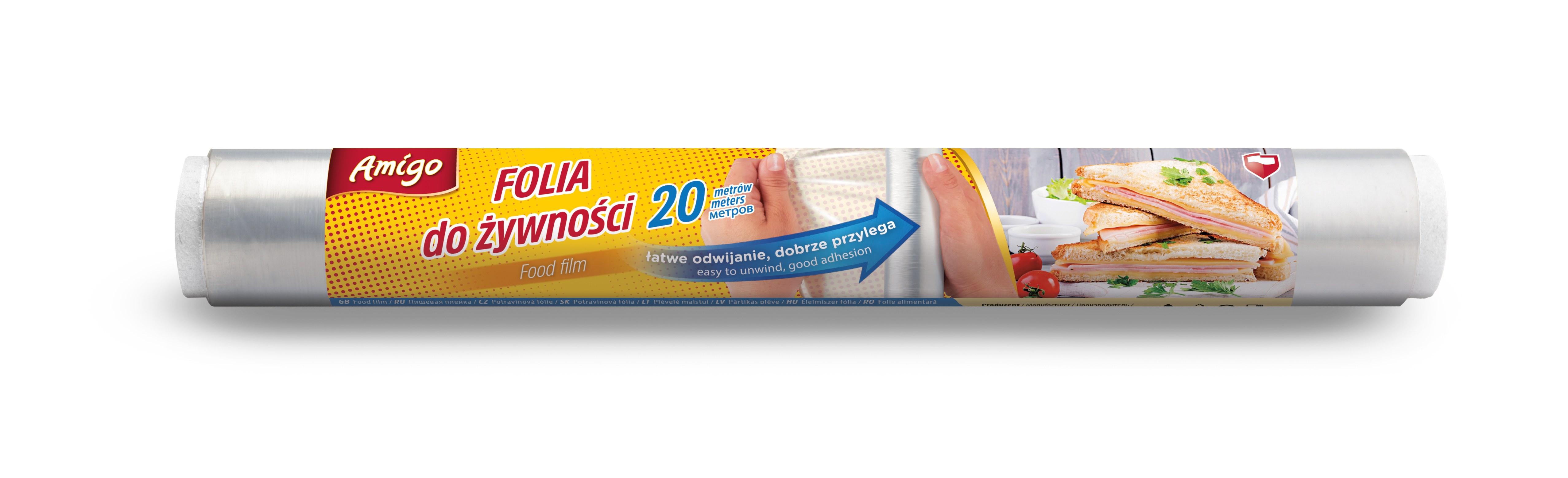 Folia AMIGO do żywności rolka /290mm /20m