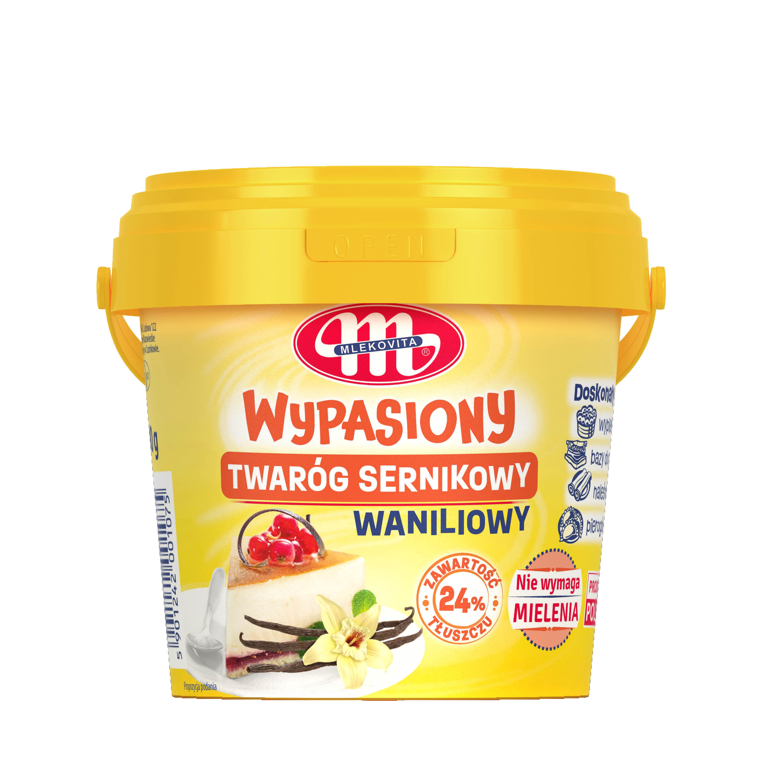 Twaróg sernikowy waniliowy