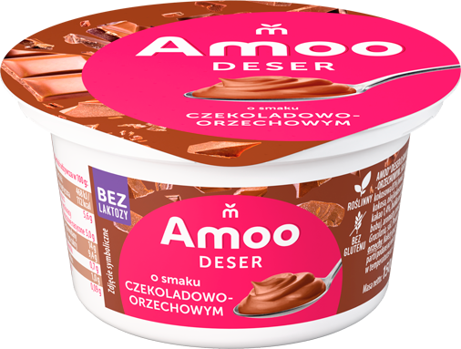 Deser o smaku czekoladowo-orzechowym