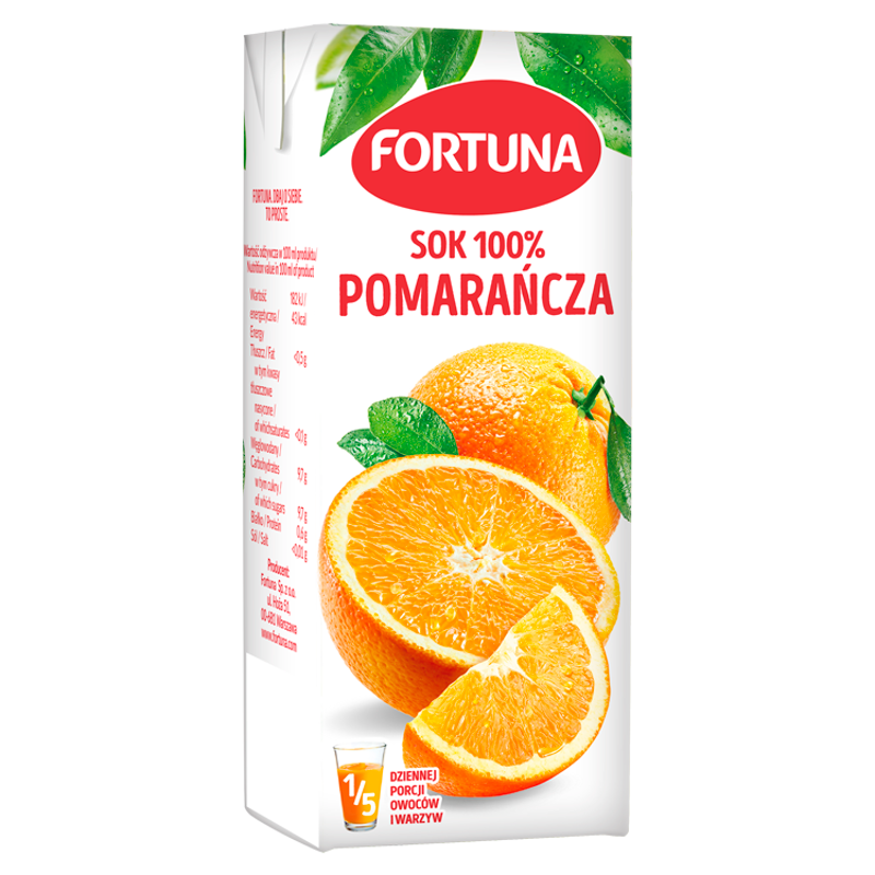 Sok pomarańczowy 100%
