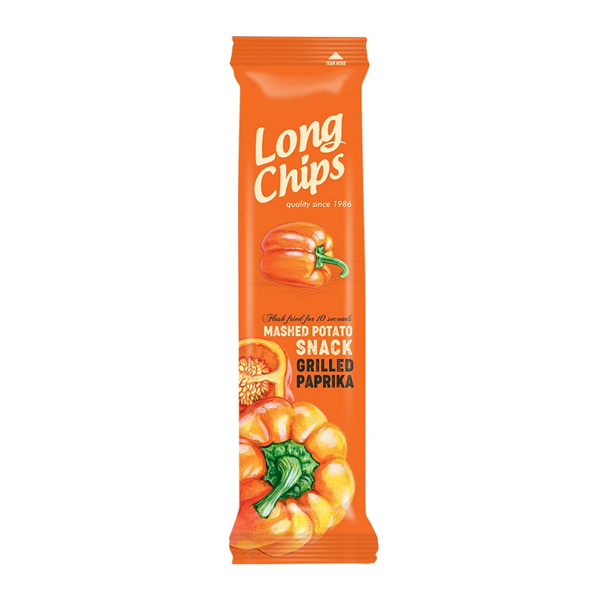 Chipsy ziemniaczane o smaku grillowanej papryki