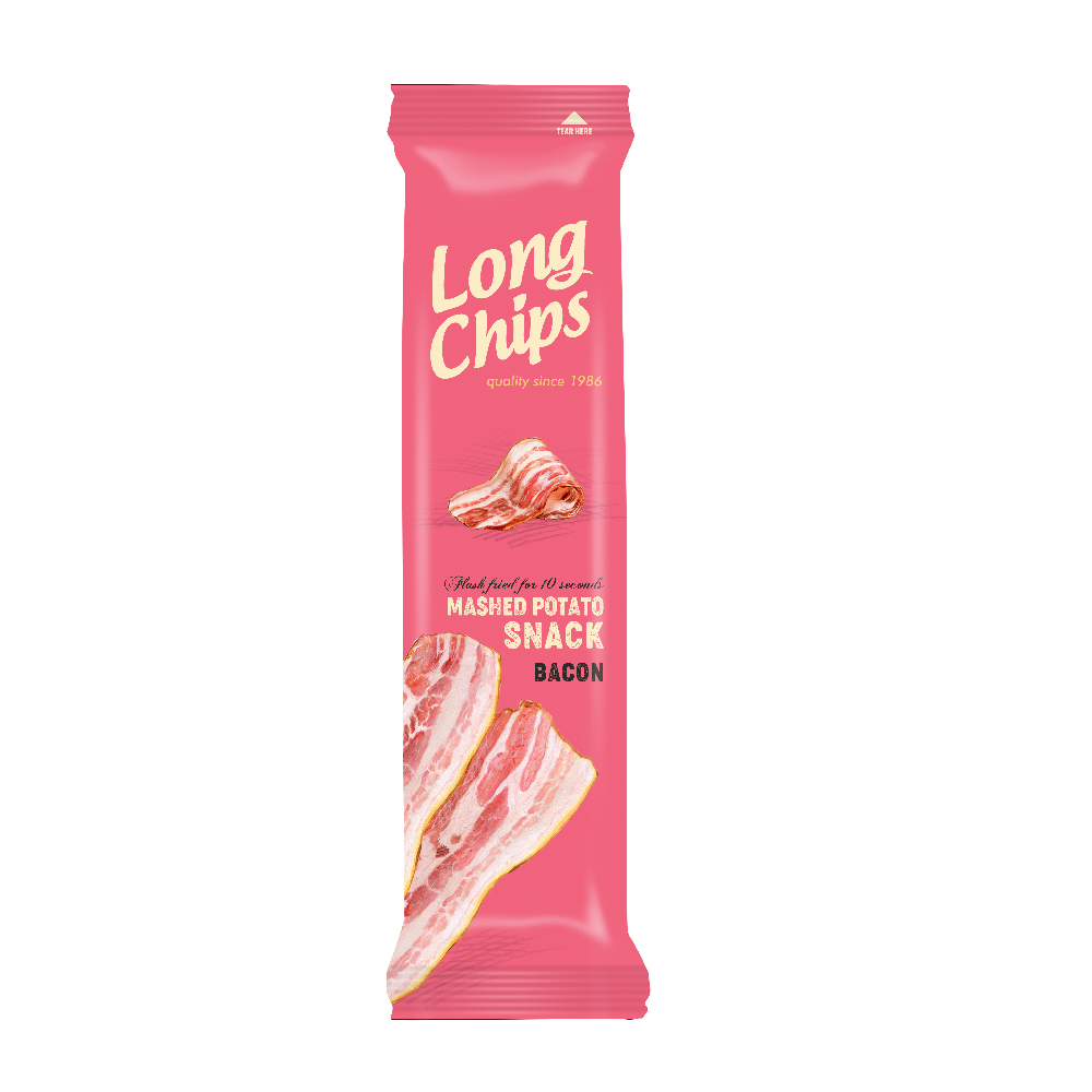 Chipsy ziemniaczane o smaku bekonu