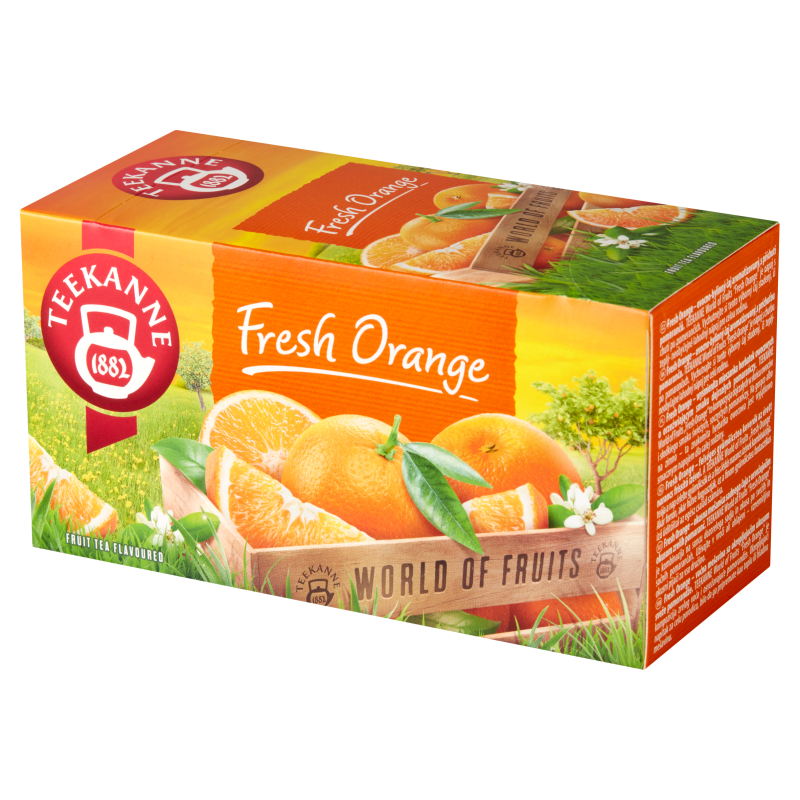 Fresh Orange Herbata owocowa o smaku pomarańczy 20 torebek (saszetki)