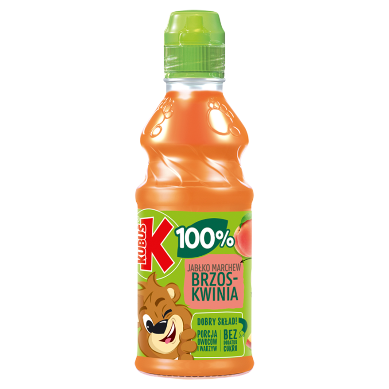 Sok 100% jabłko marchew brzoskwinia