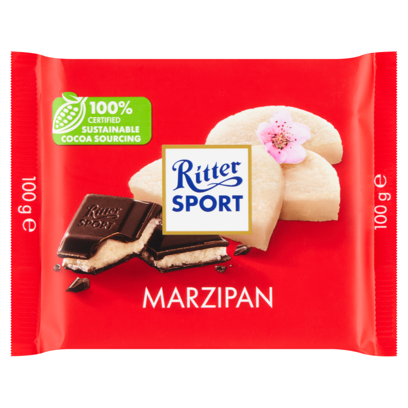 Czekolada deserowa z nadzieniem marcepanowym