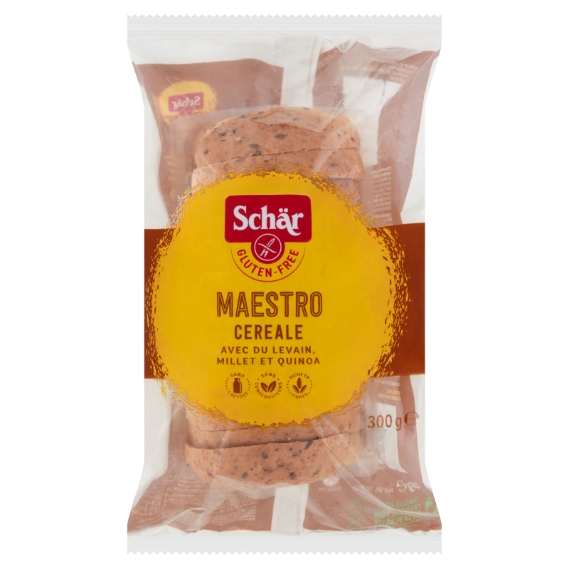 Maestro cereale- chleb wieloziarnisty bezglutenowy