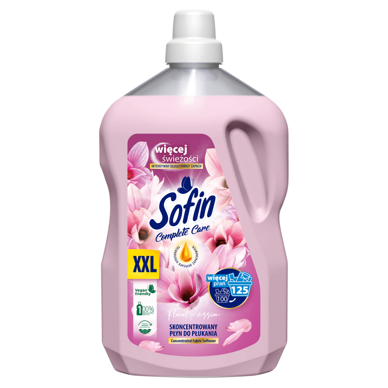 Skoncentrowany płyn do płukania 125 prań Floral Passion 2500ml