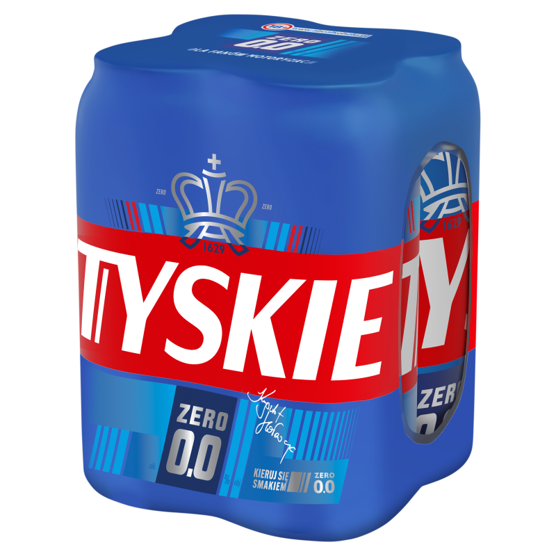 Piwo bezalkoholowe 4x500ml (puszka zwrotna)