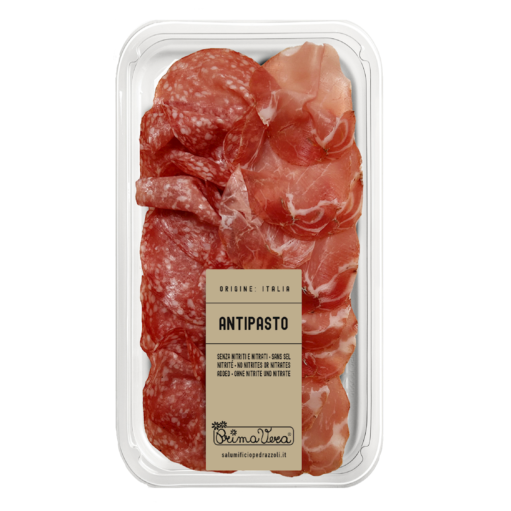 Karczek dojrzewający Coppa Di Parma i Salami Milano - plastry mix BIO