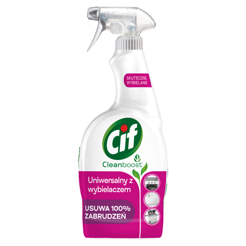 Płyn do czyszczenia w sprayu Wybielający 750ml