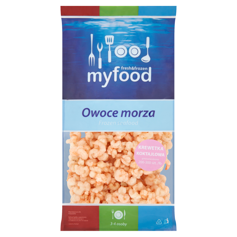 Krewetki koktajlowe 200/300 mrożone
