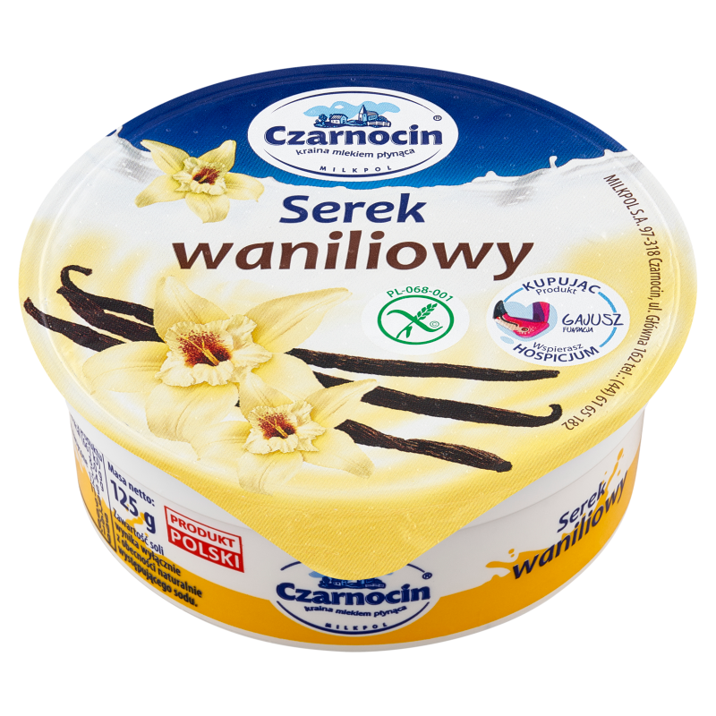 Serek waniliowy bezglutenowy