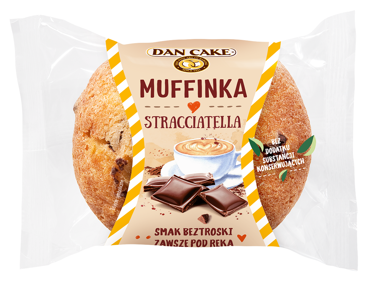 Muffinka stracciatella