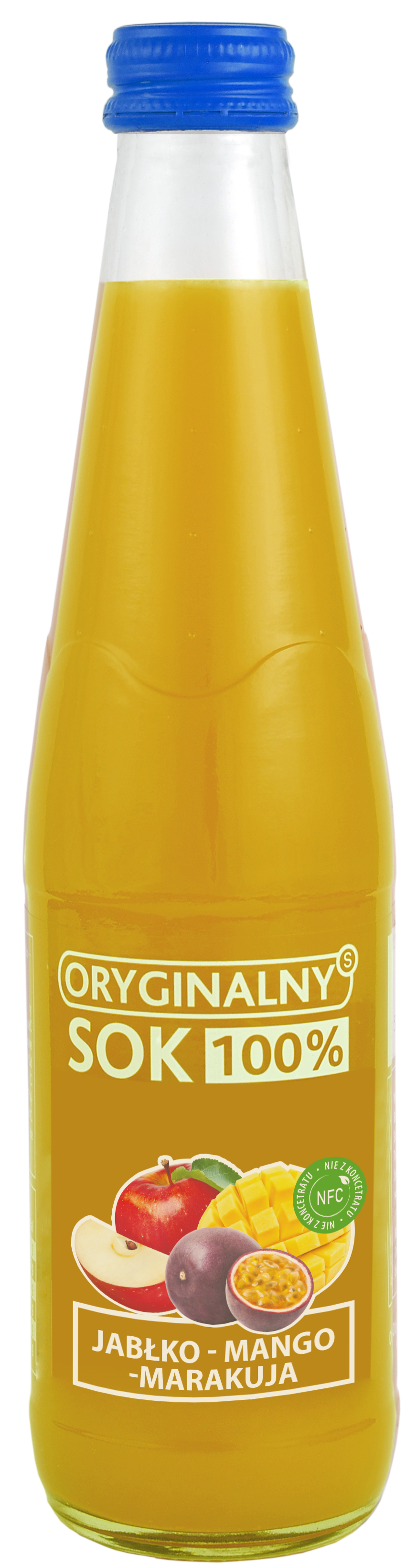100% Jabłko-mango-marakuja
