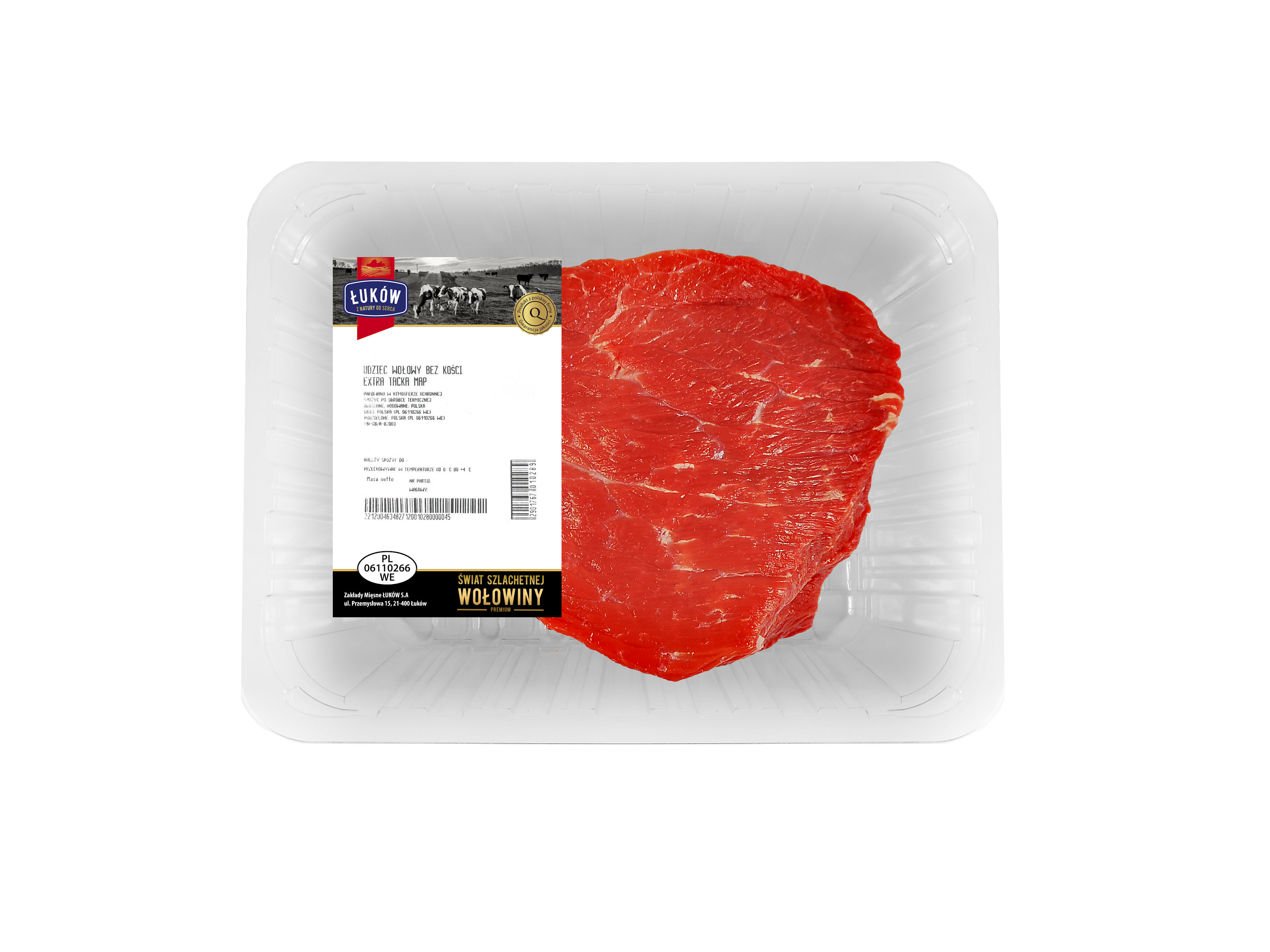 Udziec wołowy bez kości (520g-780g)