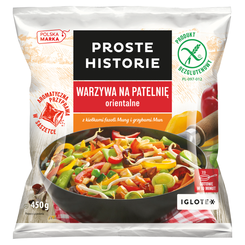 Warzywa na patelnię orientalne bezglutenowe