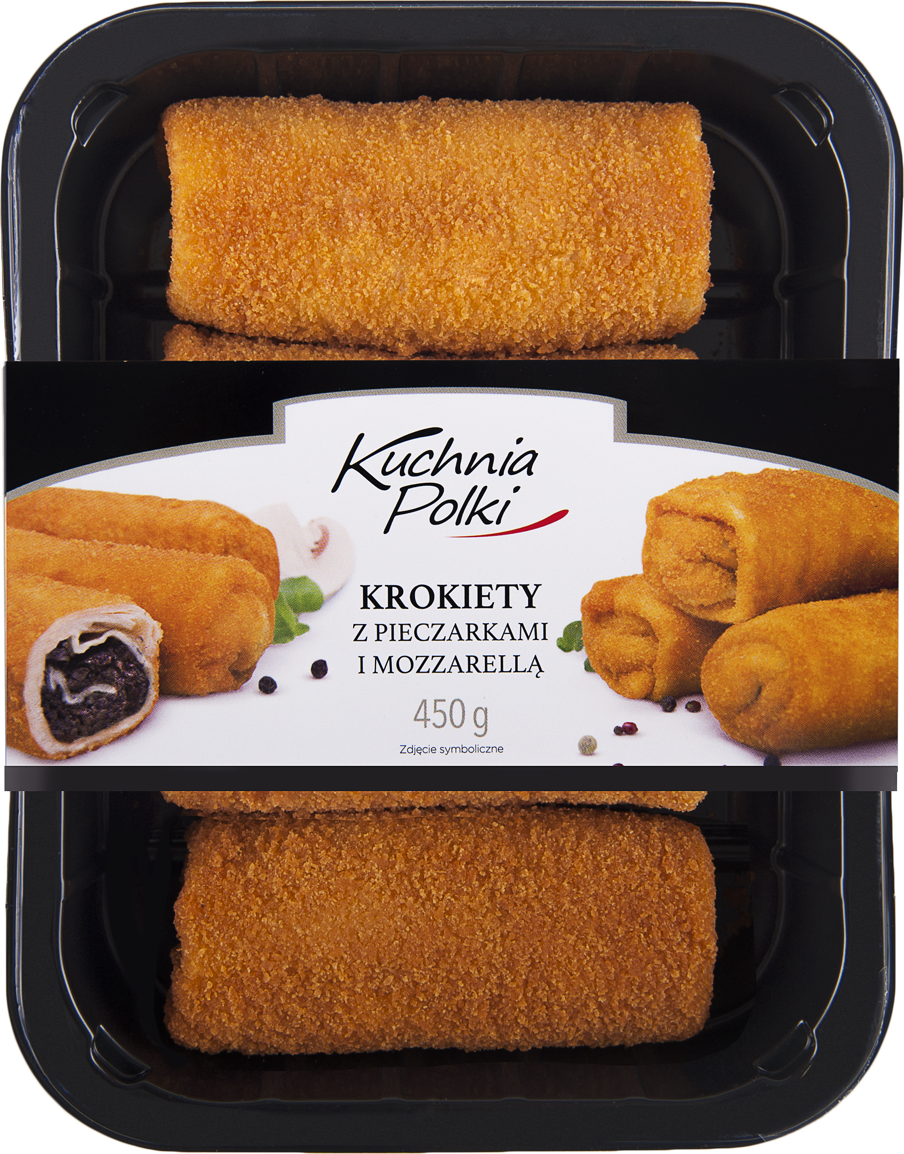 Krokiety z pieczarkami i mozarellą
