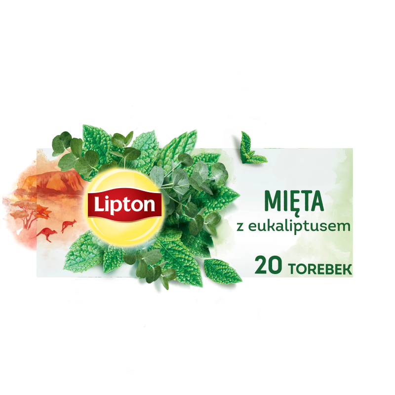 Herbatka ziołowa Mięta z Eukaliptusem 20 torebek