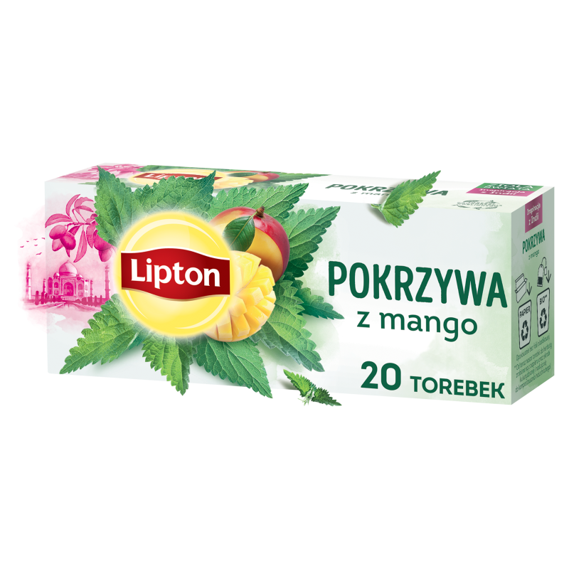 Herbatka ziołowa Pokrzywa z Mango 20 torebek