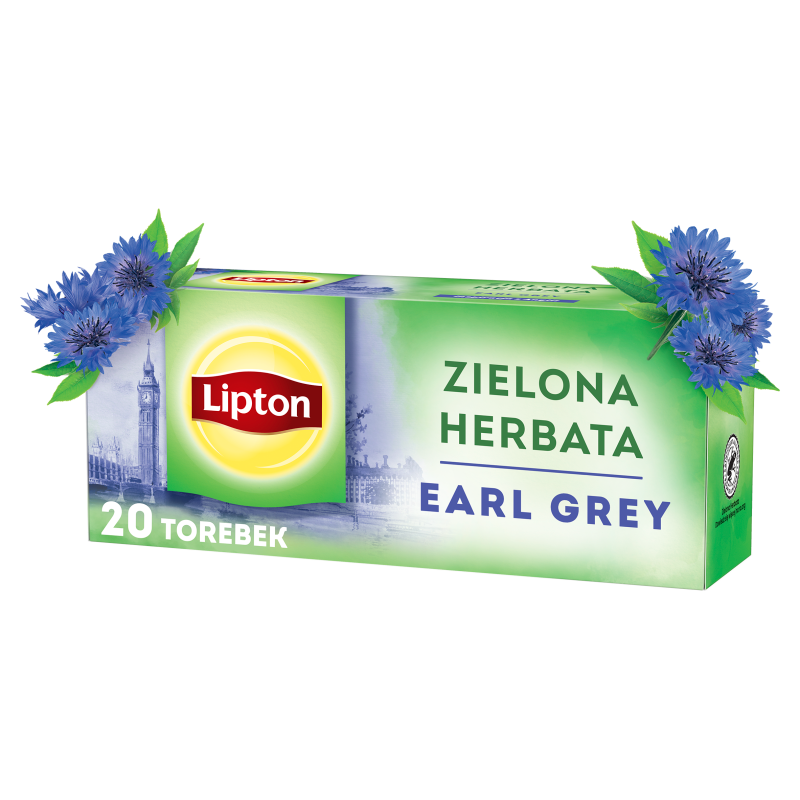 Herbata zielona Earl Grey 20 torebek