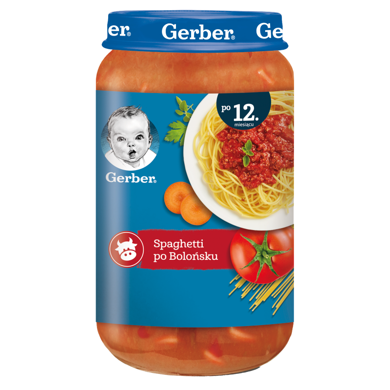 Spaghetti po bolońsku dla dzieci po 12 miesiącu